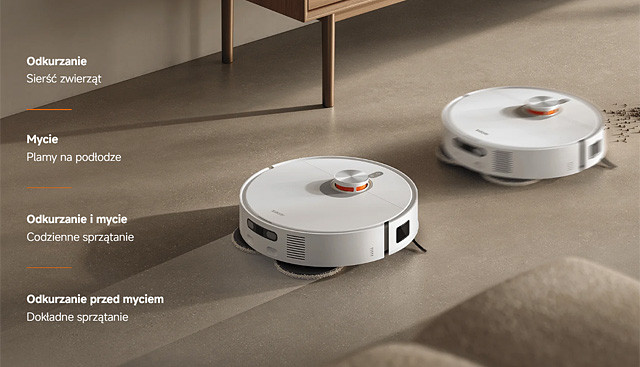 Robot sprzątający Xiaomi X20 Pro (biały) - zdjęcie 13