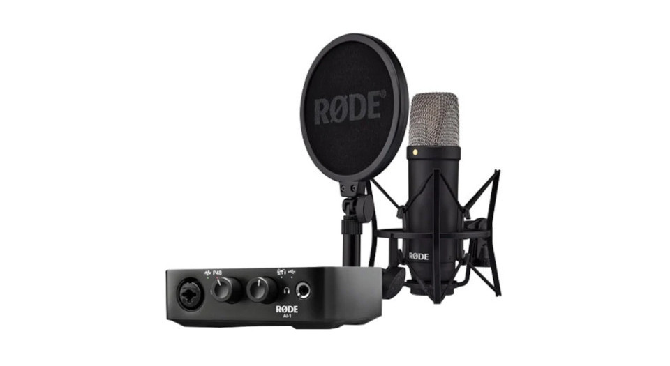 RODE NT1 Signature + AI-1 Studio Kit MK2 - Kompletny zestaw studyjny - zdjęcie 1