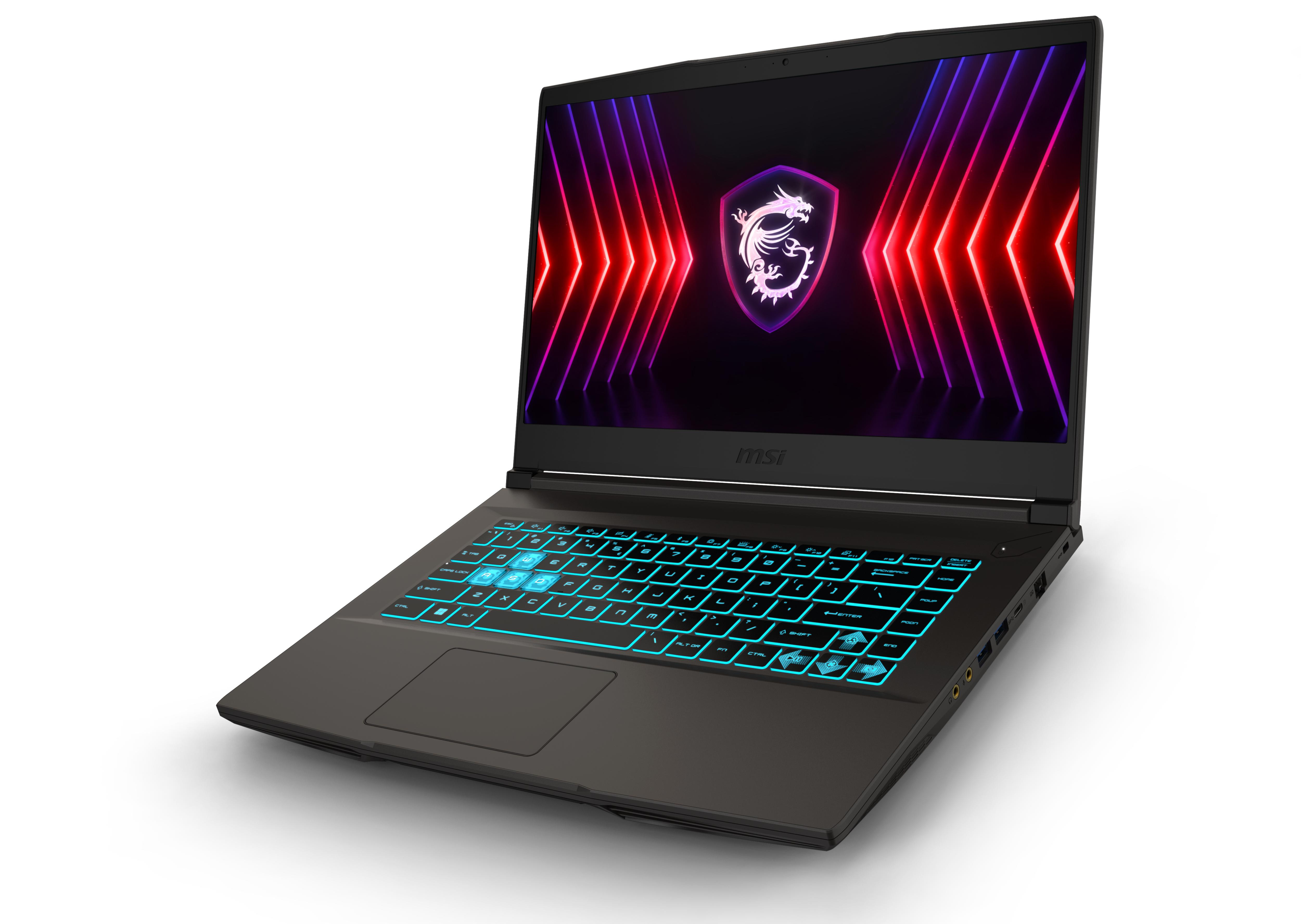 MSI Thin 15 B12UC-1621XPL i5-12450H 15.6" FHD 144Hz IPS-Level 16GB DDR4 3200 SSD512 RTX 3050 4GB NoOS - zdjęcie 2