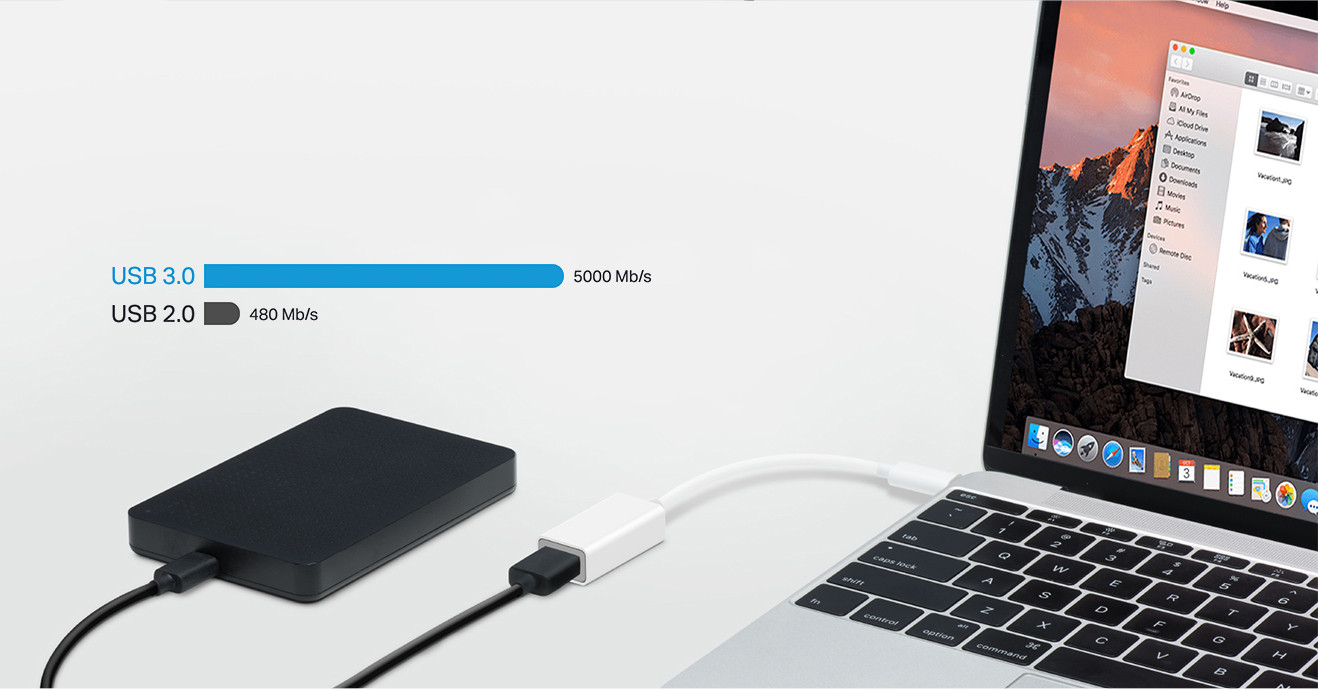 Kabel TP-LINK UC400 USB-C do USB-A 3.0 - zdjęcie 3