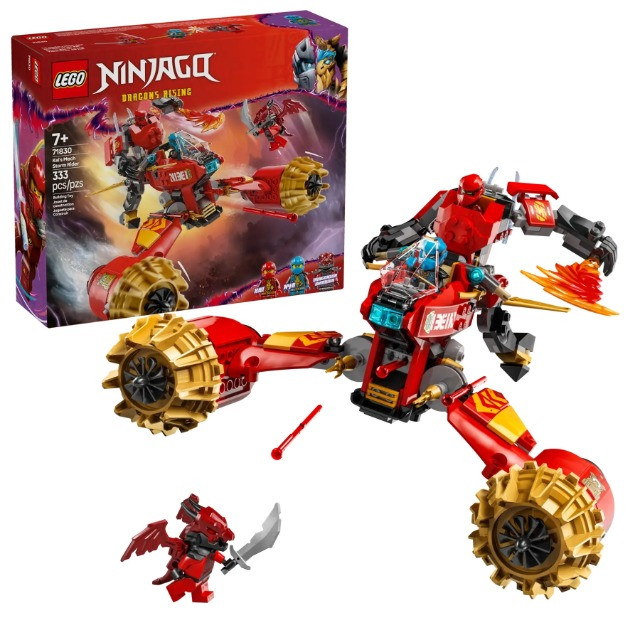 LEGO NINJAGO 71830 Burzowy jeździec-mech Kaia - zdjęcie 1