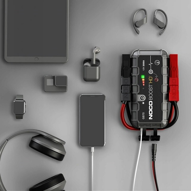 Noco GB70 Boost 12V 2000A Jump Starter Powerbank - zdjęcie 3