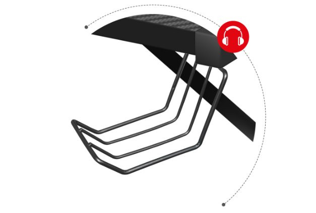 Biurko gamingowe Huzaro Hero 6.3 Black - zdjęcie 8