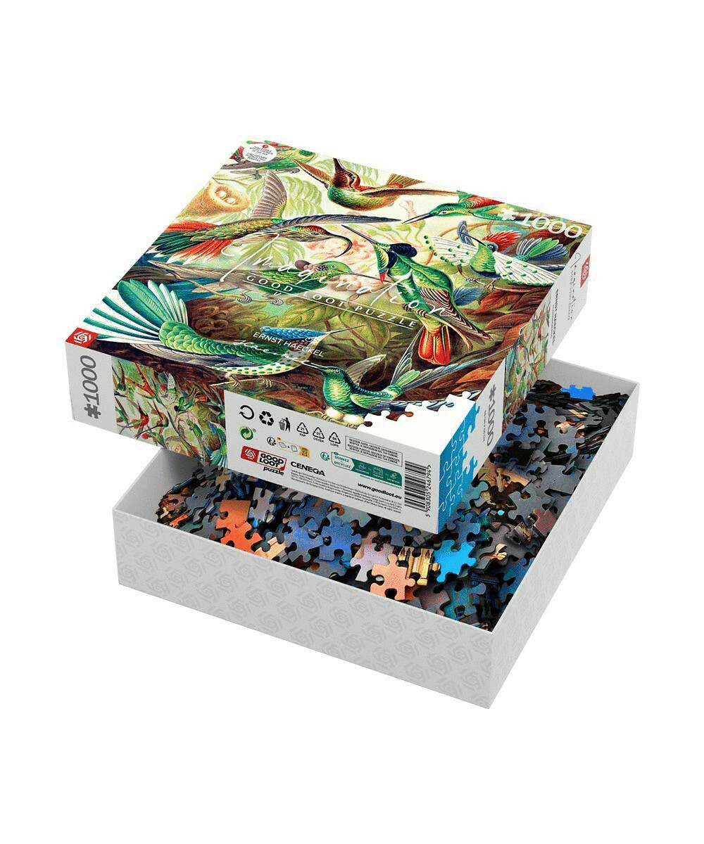 Puzzle Good Loot 1000 Imagination Ernst Haeckel Hummingbirds - zdjęcie 2