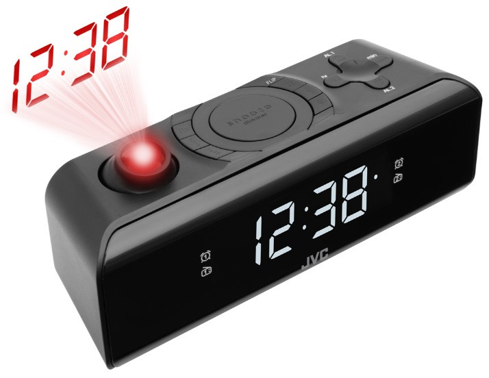 Radiobudzik JVC RA-E211B black - zdjęcie 3