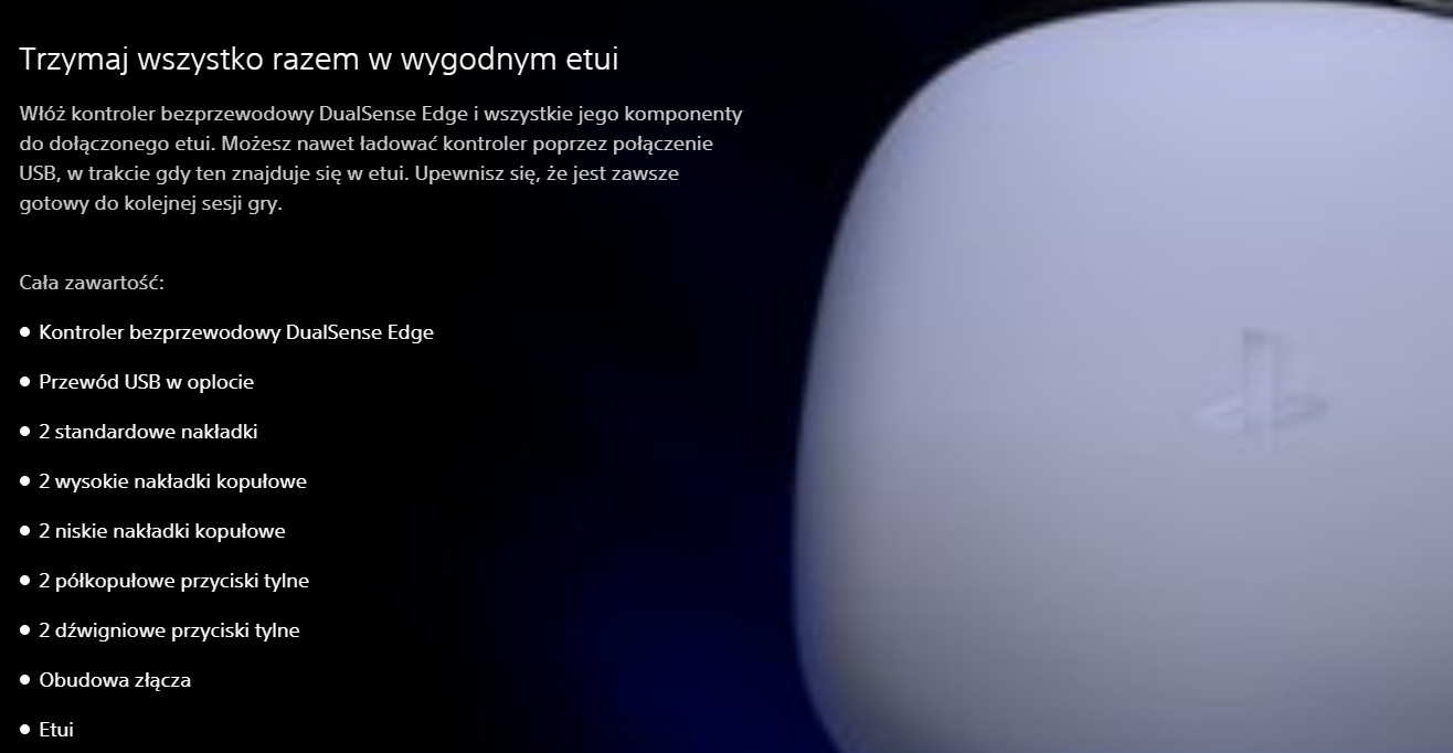 Kontroler bezprzewodowy SONY DualSense Edge - zdjęcie 6