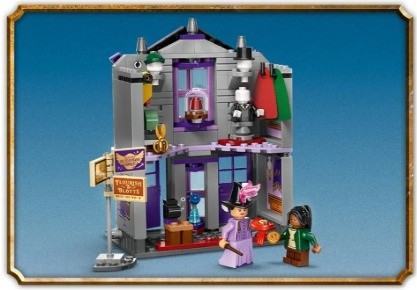 LEGO Harry Potter 76439 Sklepy Ollivandera i Madame Malkin - zdjęcie 7