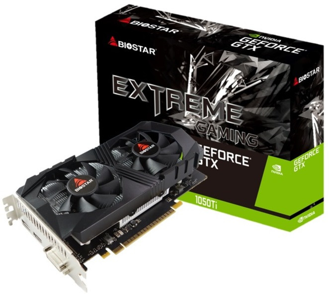 Karta graficzna BIOSTAR GeForce GTX 1050 Ti 4GB GDDR5 (VN1055TF41) - zdjęcie 1