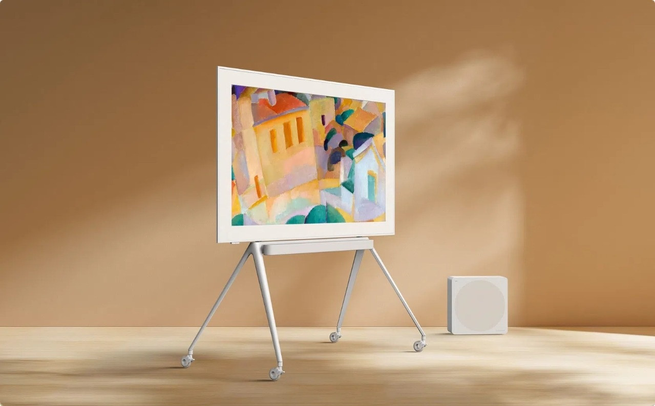 Telewizor TCL NXTFrame 55A300 PRO QLED 55'' 4K Ultra HD 144Hz Google TV Dolby Vision IQ Biały - zdjęcie 12