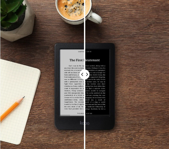 Czytnik e-booków Kobo Clara BW 6" E-Ink Carta 1300 HD 16GB WI-FI Black - zdjęcie 2