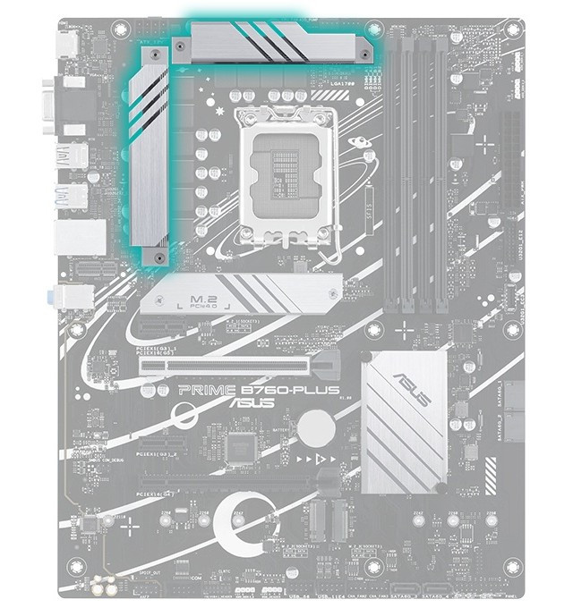 Płyta główna ASUS PRIME B760-PLUS - zdjęcie 8