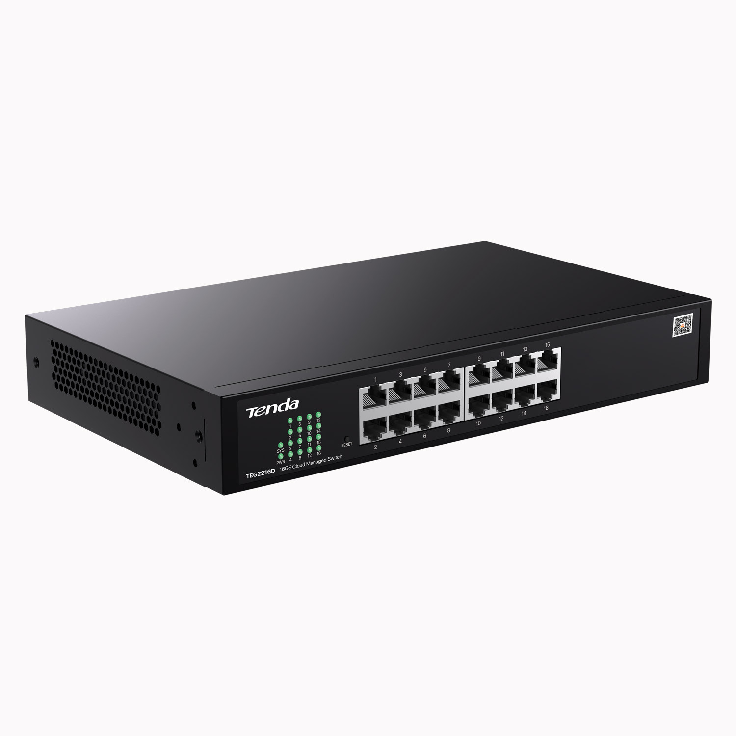 Switch Tenda TEG2216D 16GE Cloud - zdjęcie 3