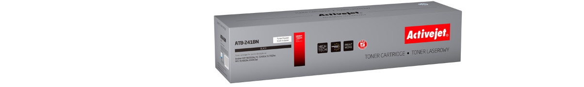 Activejet ATB-241BN Toner do drukarki Brother, Zamiennik Brother TN-241BK; Supreme; 2500 stron; czarny. - zdjęcie 6