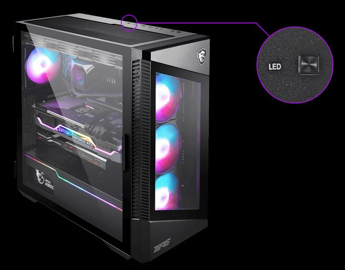 Obudowa MSI MPG VELOX 100R (306-7G18R25-809) - zdjęcie 5