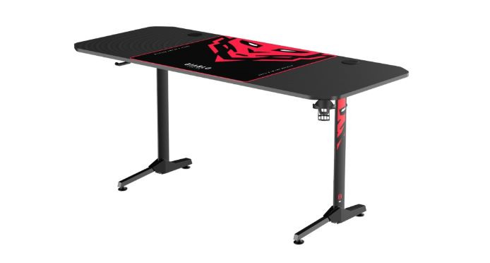 Biurko gamingowe DIABLO X-MATE 1600 czarne - zdjęcie 1