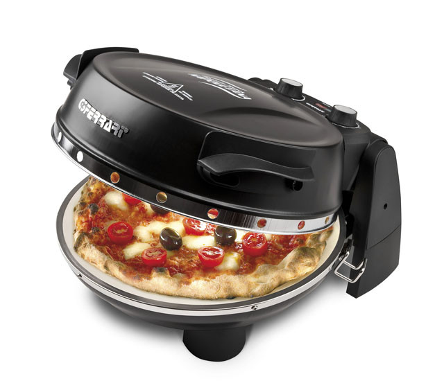 Piec do pizzy G3Ferrari G1003210 Plus evo black 2 kamienie - zdjęcie 1