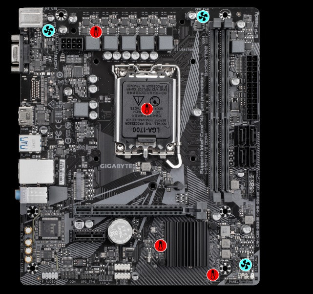 Płyta główna Gigabyte H610M H V3 DDR4 - zdjęcie 4