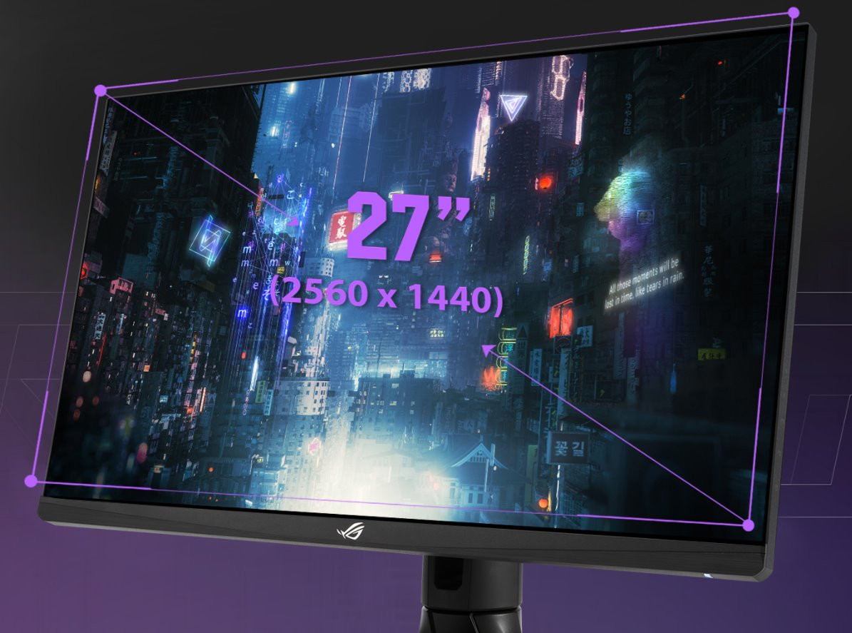 MONITOR ASUS LED 27" XG27AQ - zdjęcie 2