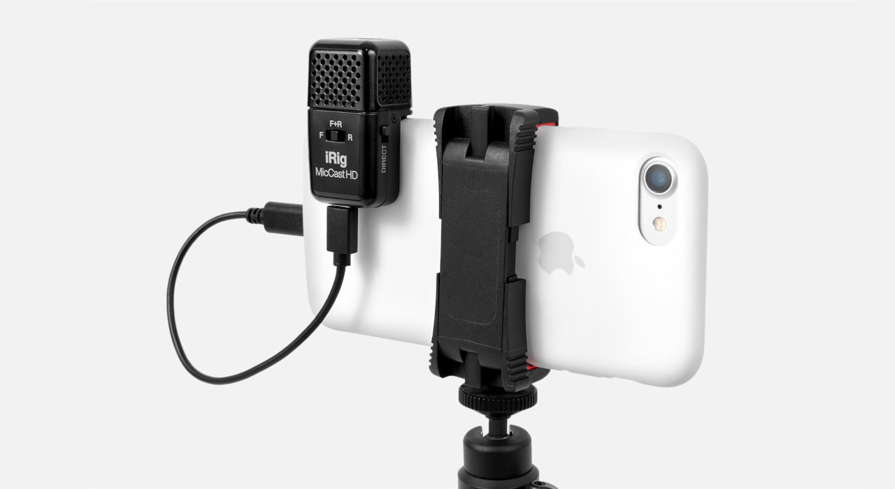IK iRig Mic Cast HD - Mikrofon poj. iOS/ Android - zdjęcie 2