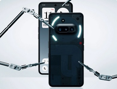 Nothing Phone 3A 5G DS. 8/128GB Black - zdjęcie 3
