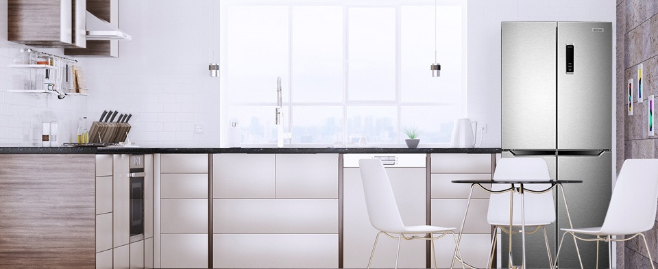 Chłodziarko-zamrażarka Multi Door MPM-434-SBF-04 inox - zdjęcie 1
