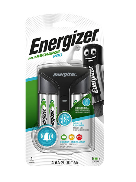 ENERGIZER ŁADOWARKA PRO+4AA ACU HR6 POW+ 2000mAh - zdjęcie 1