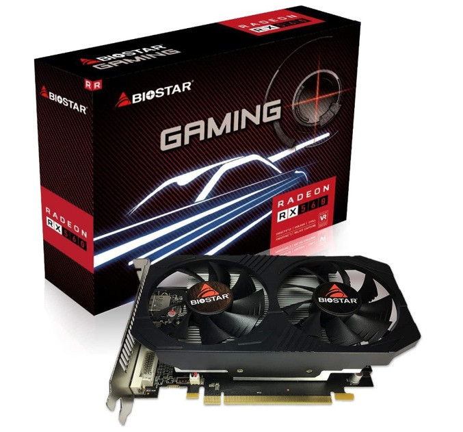 Karta graficzna BIOSTAR Radeon RX 560 Gaming OC 4GB GDDR5 (VA5615RF41) - zdjęcie 1