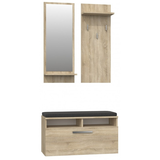 GARDEROBA RIVA SONOMA KOMPLET - zdjęcie 1