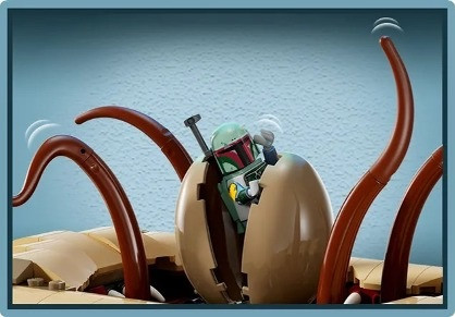 LEGO Star Wars 75396 Pustynna barka i jama sarlacca - zdjęcie 4