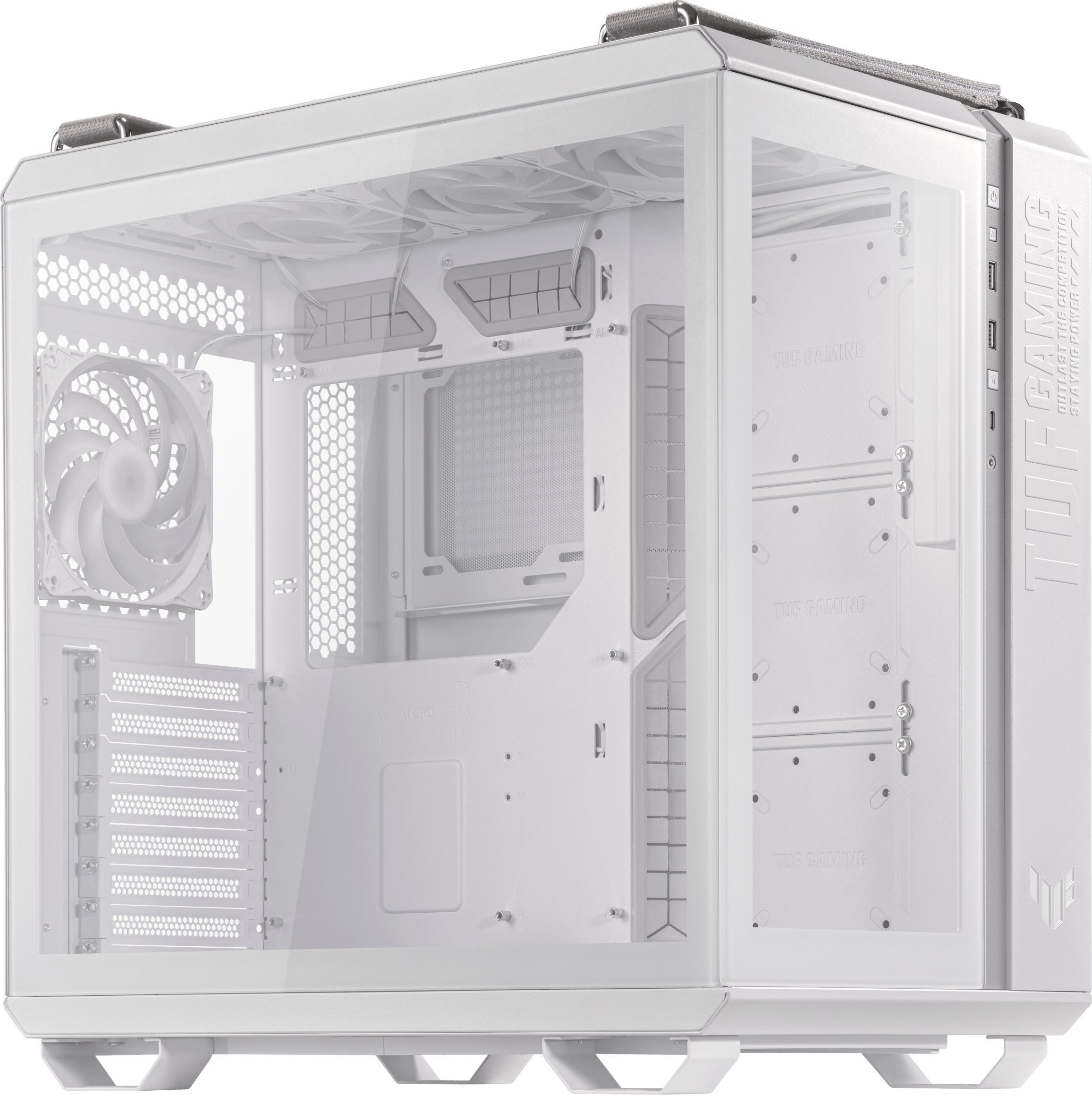 Obudowa ASUS TUF Gaming GT502 PLUS ARGB WHITE (90DC0093-B19000) - zdjęcie 1