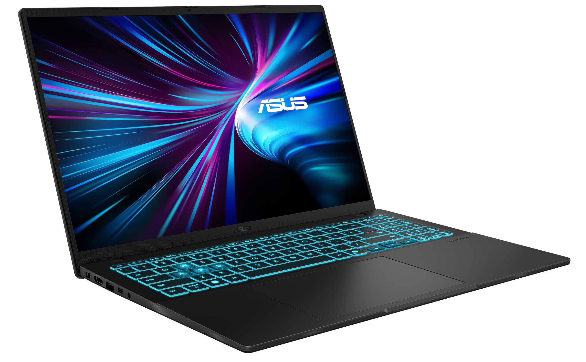 ASUS V16 V3607VU-RP148 Core 5 210H 16.0"WUXGA 144Hz 300nits AG 16GB DDR5 SSD512 GeForce RTX 4050 6GB WLAN+BT Cam1080p 63WHrs NoOS Matte Black - zdjęcie 3