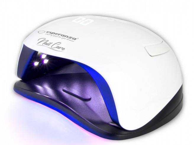 ESPERANZA LAMPA UV DO PAZNOKCI 54W AMETHYST BIAŁA - zdjęcie 1