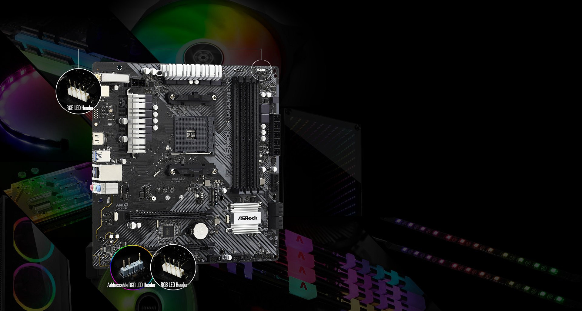 Płyta główna Asrock B450M/AC R2.0 - zdjęcie 3