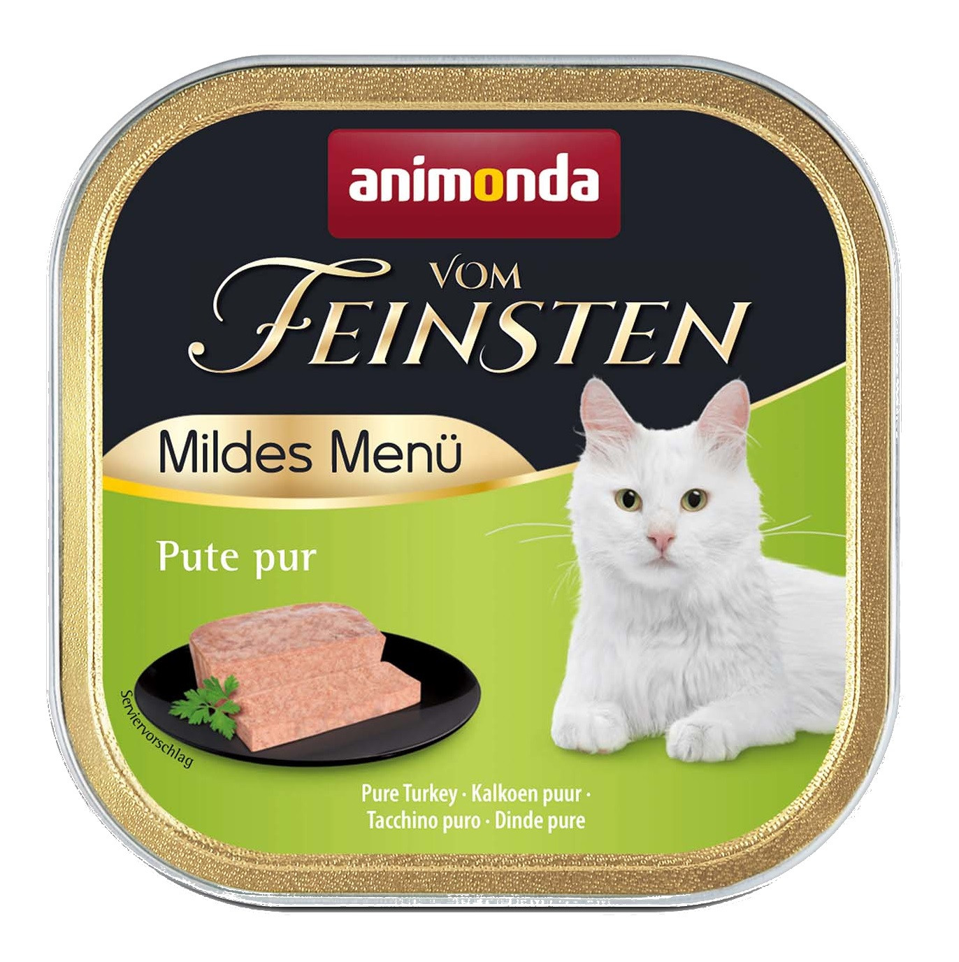 ANIMONDA Vom Feinsten Mildes Menu Indyk - mokra karma dla kota - 100g - zdjęcie 1