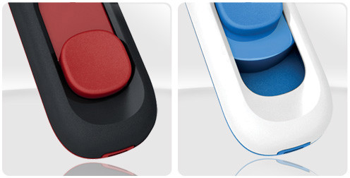 Pendrive Adata C008 32GB USB 2.0 ( Czarny+Czerwony ) - zdjęcie 4