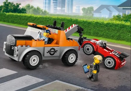 LEGO City 60435 Samochód pomocy drogowej i naprawa sportowego auta - zdjęcie 4