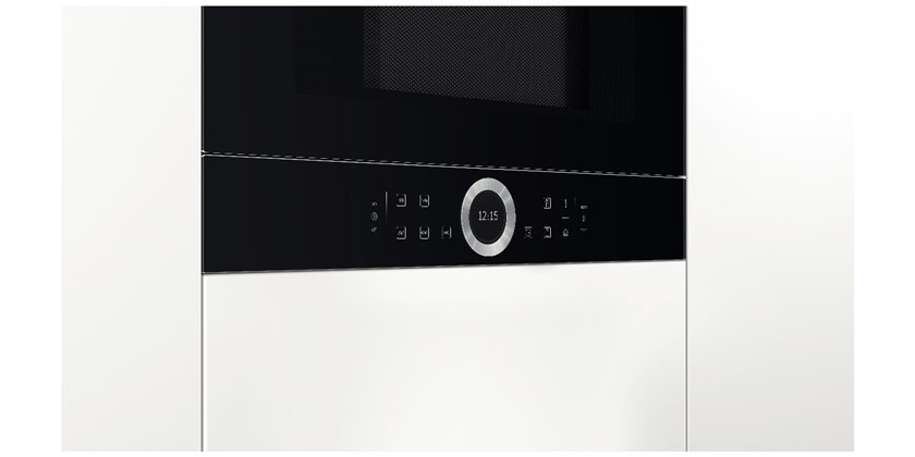 Kuchenka mikrofalowa Bosch BFR634GS1 (900W/Stal szlachetna) - zdjęcie 2