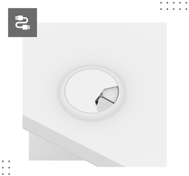 Biurko elektryczne MA-Leader 7.4 White - zdjęcie 5