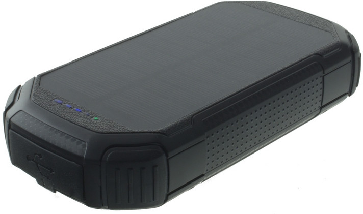 POWERNEED ŁADOWARKA SOLARNA CZARNA S20000C - zdjęcie 1