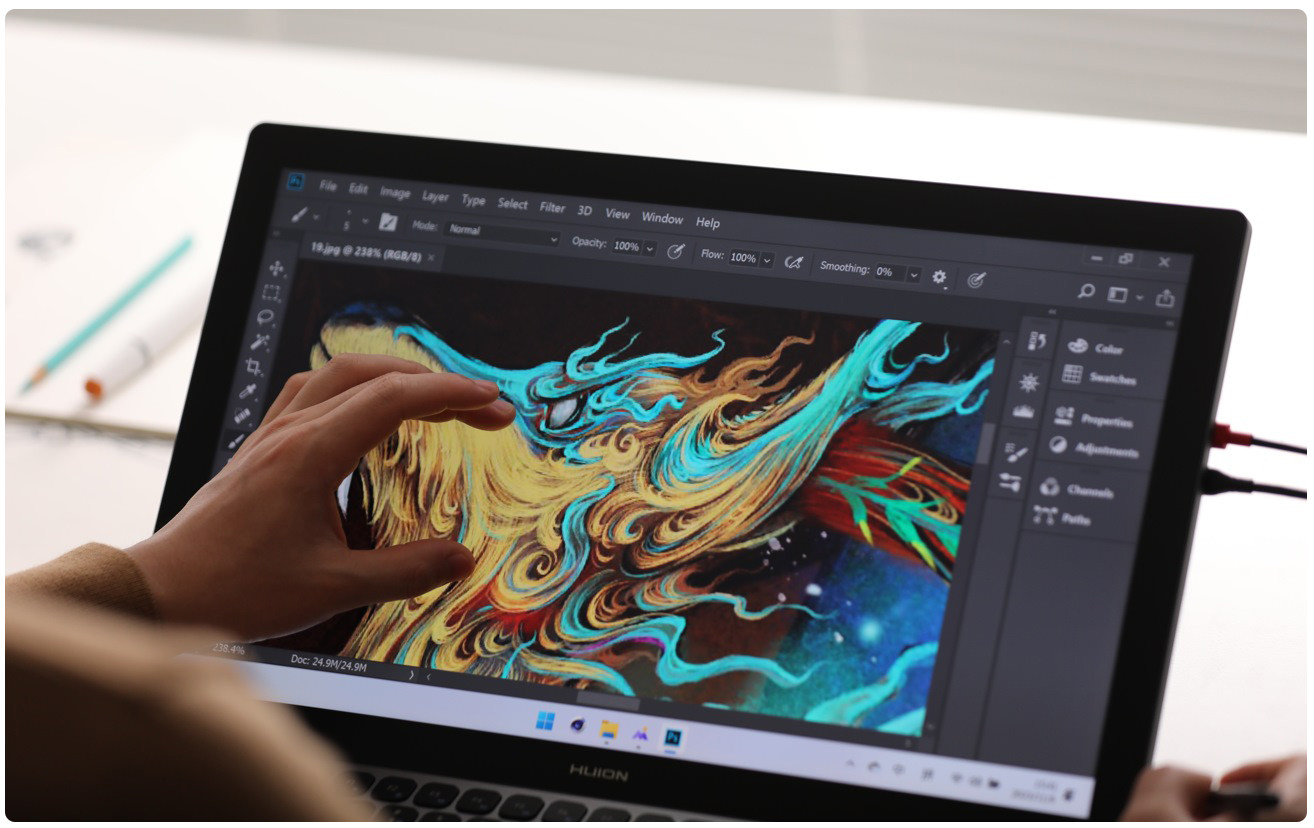 Tablet graficzny Huion Kamvas Pro 19 - zdjęcie 8