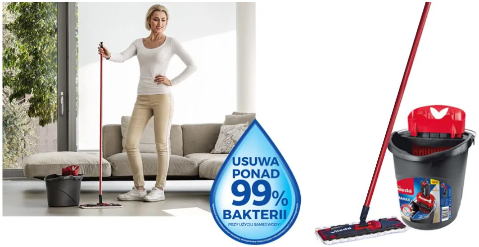 Mop Vileda Ultramax Box + rękawice gratis - zdjęcie 1