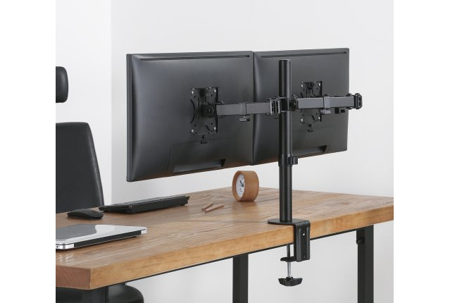 MACLEAN UCHWYT BIURKOWY NA 2 MONITORY LCD MC-884 - zdjęcie 2
