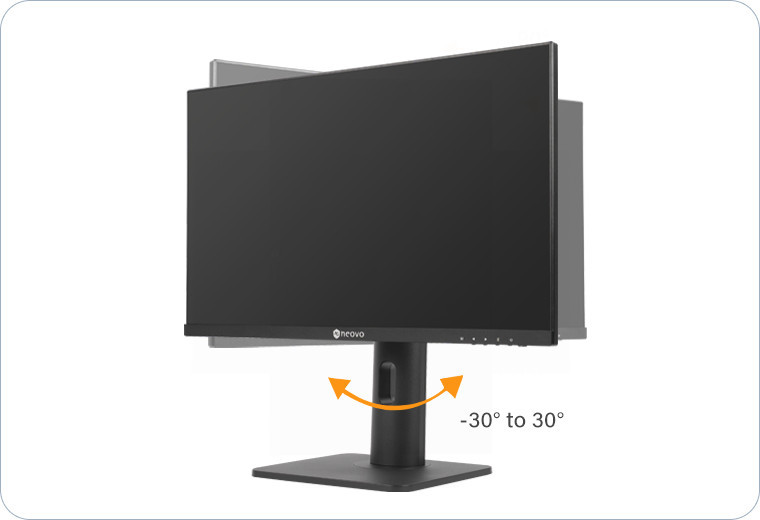 AG NEOVO MONITOR LED LH-2403 BEZ MIGOTANIA, HDMI,DP,VGA - zdjęcie 5
