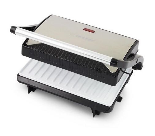 Grill elektryczny esperanza taleggio ekg006 (750w stołowy-zamykany, inox) ekg006 - zdjęcie 3