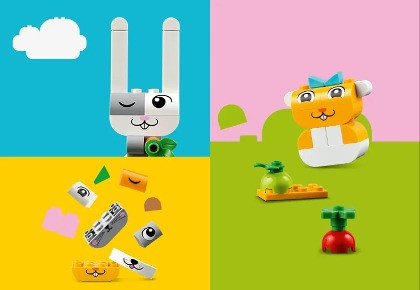 LEGO Classic 11034 Kreatywne zwierzątka - zdjęcie 4