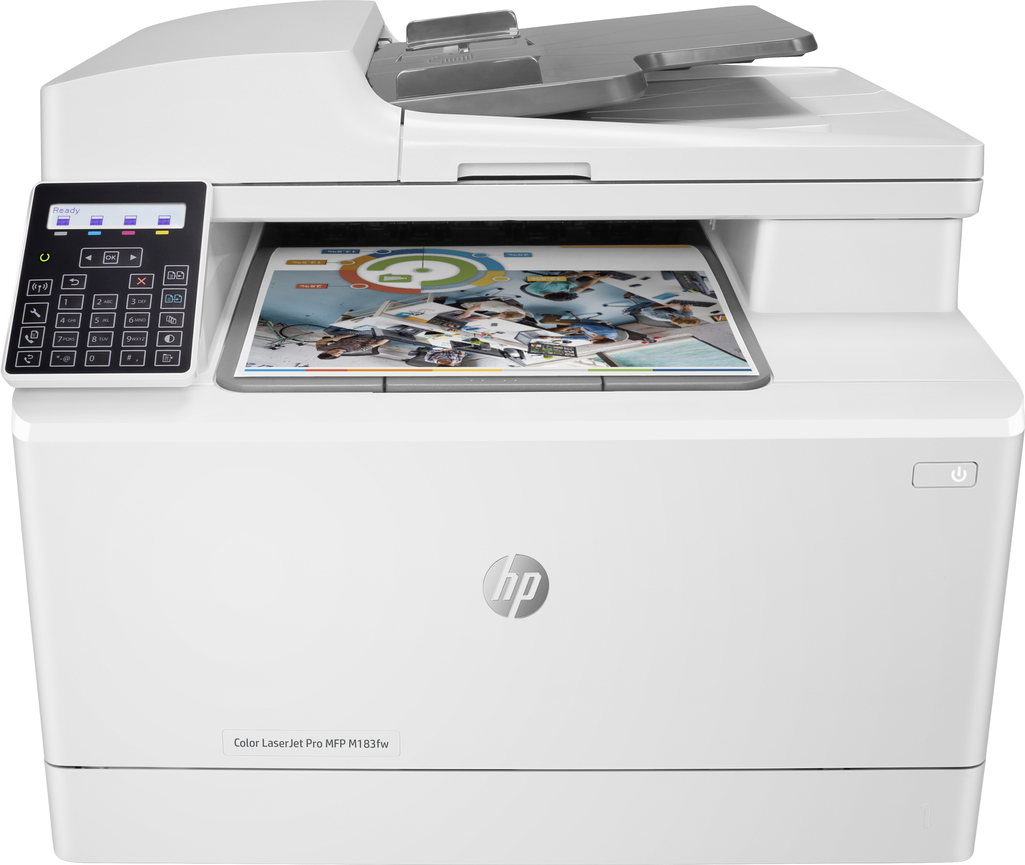 Urządzenie wielofunkcyjne HP Color LaserJet Pro MFP M183fw - zdjęcie 1
