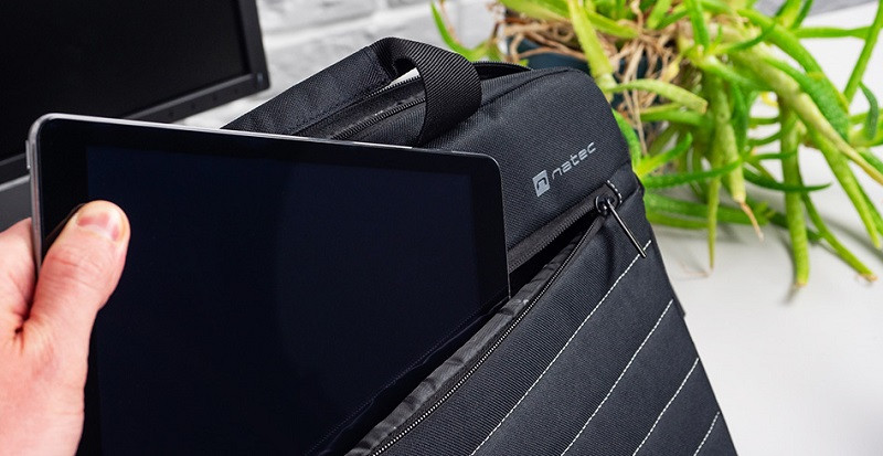 NATEC TORBA DO LAPTOPA TARUCA 15.6" CZARNA - zdjęcie 3