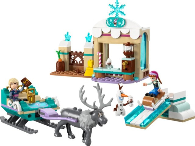 LEGO DISNEY PRINCESS 43256 Przygoda na sankach Anny - zdjęcie 2