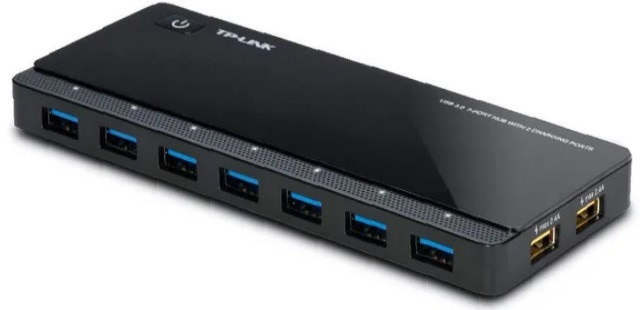 Hub TP-LINK UH720 7-port USB 3.0 with 2 Charging Ports - zdjęcie 1