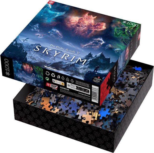 Puzzle Good Loot Gaming Puzzle: The Elder Scrolls V – Skyrim Puzzles 1000 elementów - zdjęcie 2